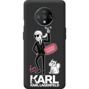 Черный чехол BoxFace OnePlus 7T For Karl