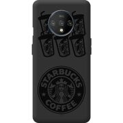 Черный чехол BoxFace OnePlus 7T Black Coffee