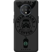 Черный чехол BoxFace OnePlus 7T Dark Coffee