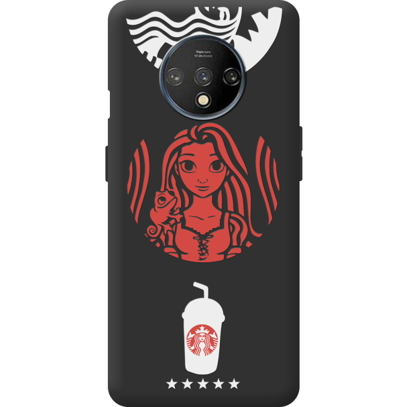 Черный чехол BoxFace OnePlus 7T RedWhite Coffee