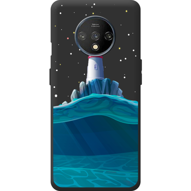 Черный чехол BoxFace OnePlus 7T Lighthouse