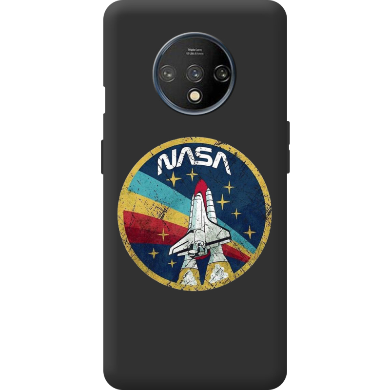 Черный чехол BoxFace OnePlus 7T NASA