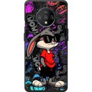 Черный чехол BoxFace OnePlus 7T Малий вухань