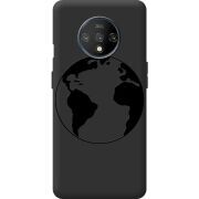 Черный чехол BoxFace OnePlus 7T Earth