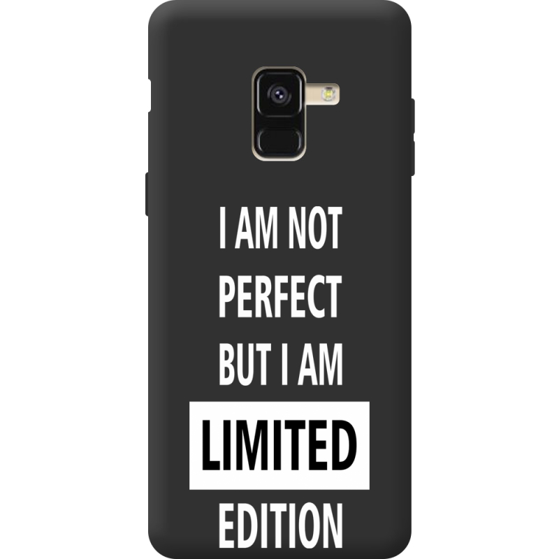 Черный чехол BoxFace Samsung A530 Galaxy A8 2018 Limited Edition