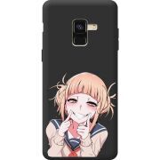 Черный чехол BoxFace Samsung A530 Galaxy A8 2018 Himiko Toga Smile