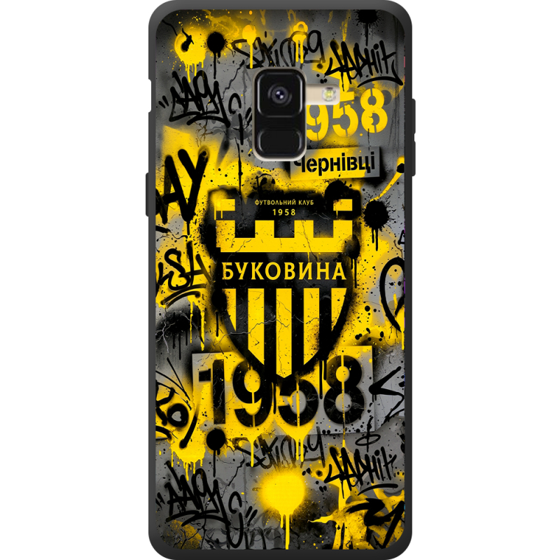 Черный чехол BoxFace Samsung A530 Galaxy A8 2018 