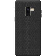 Черный чехол BoxFace Samsung A530 Galaxy A8 2018 Black Barrels