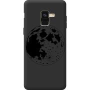 Черный чехол BoxFace Samsung A530 Galaxy A8 2018 Planet