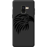 Черный чехол BoxFace Samsung A530 Galaxy A8 2018 Eagle