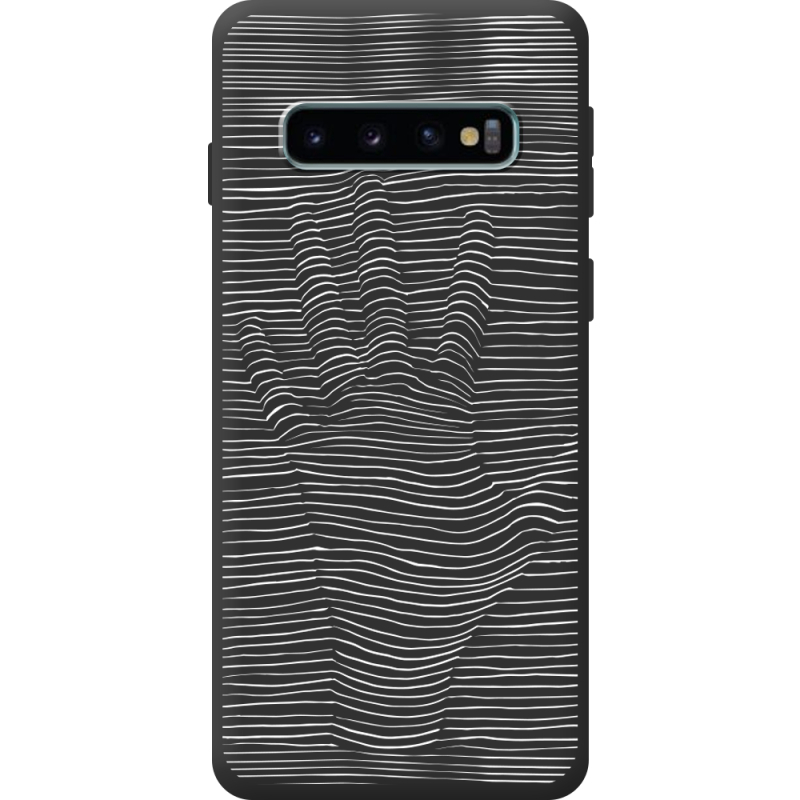Черный чехол BoxFace Samsung G973 Galaxy S10 Optical Hand