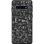 Черный чехол BoxFace Samsung G973 Galaxy S10 E=mc2