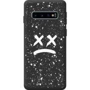 Черный чехол BoxFace Samsung G973 Galaxy S10 Sad Way