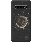 Черный чехол BoxFace Samsung G973 Galaxy S10 Moon