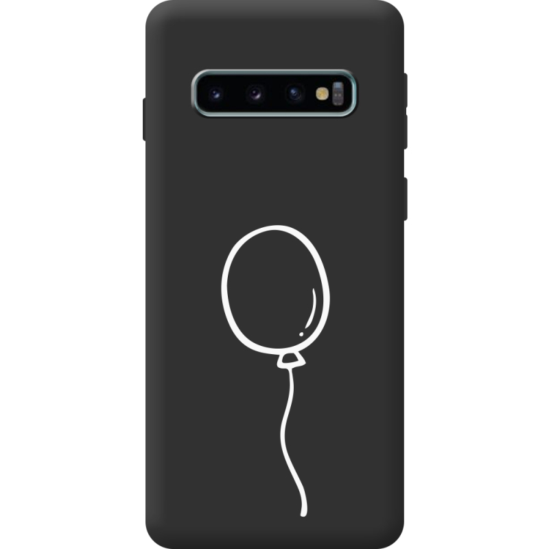 Черный чехол BoxFace Samsung G973 Galaxy S10 Balloon