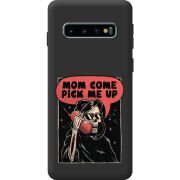 Черный чехол BoxFace Samsung G973 Galaxy S10 