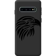 Черный чехол BoxFace Samsung G973 Galaxy S10 Eagle