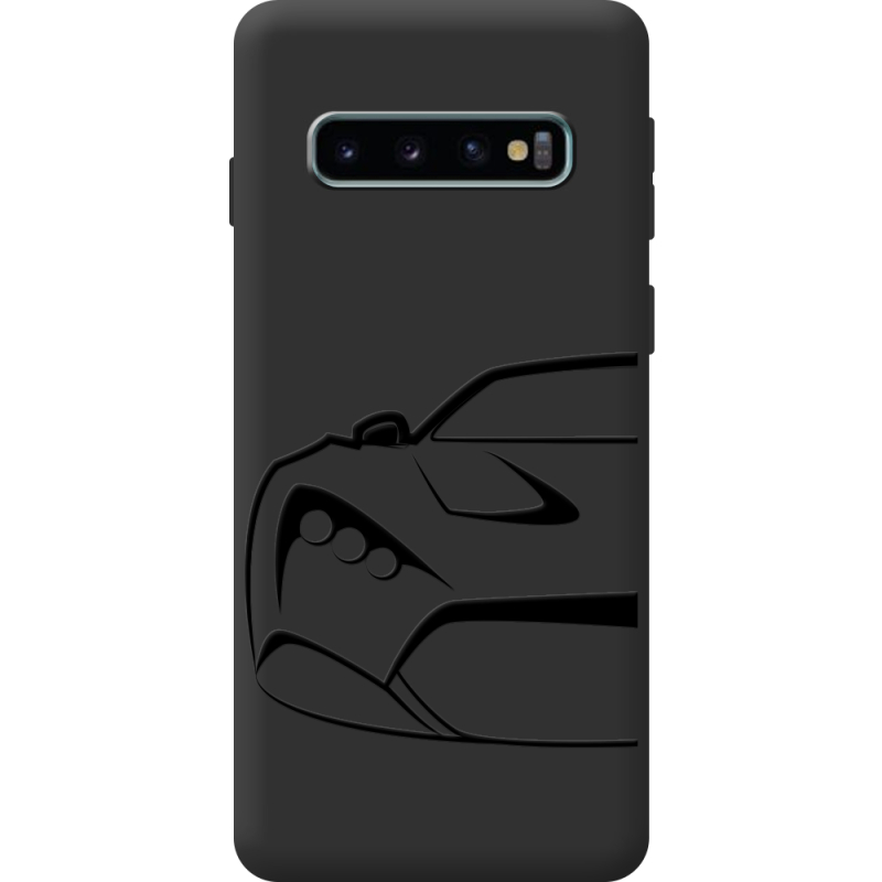 Черный чехол BoxFace Samsung G973 Galaxy S10 Sportcar