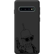 Черный чехол BoxFace Samsung G973 Galaxy S10 