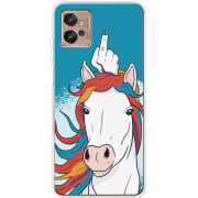 Чехол BoxFace Motorola G32 Fuck Unicorn