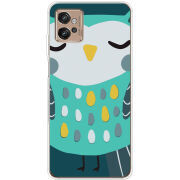 Чехол BoxFace Motorola G32 Green Owl