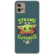 Чехол BoxFace Motorola G32 Strong in me Cuteness is