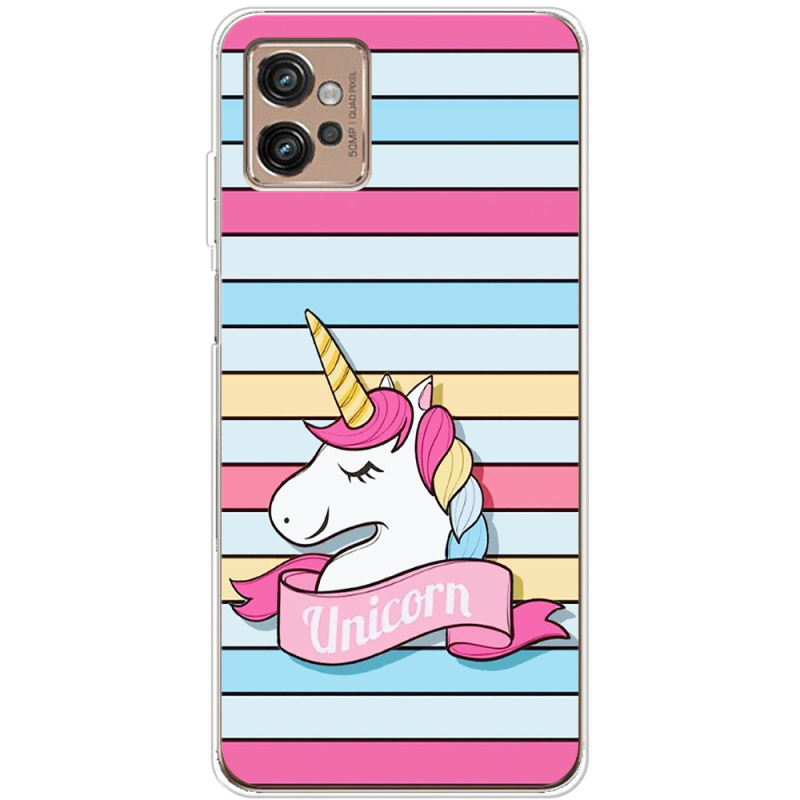 Чехол BoxFace Motorola G32 Unicorn