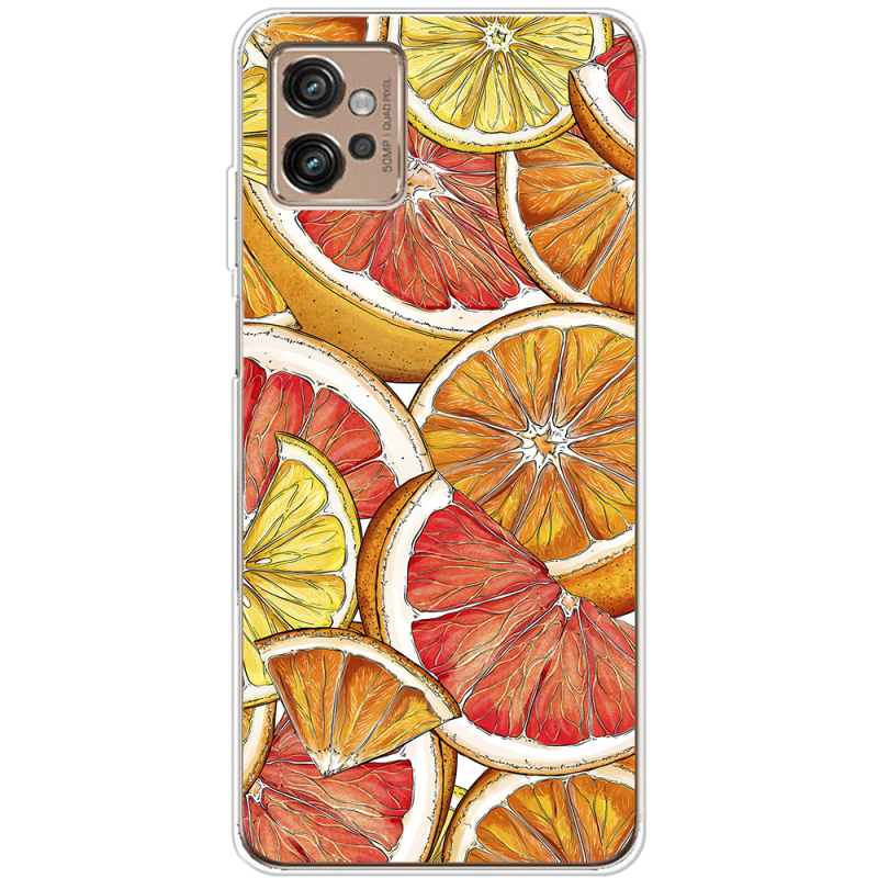 Чехол BoxFace Motorola G32 Citrus Pattern