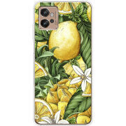 Чехол BoxFace Motorola G32 Lemon Pattern