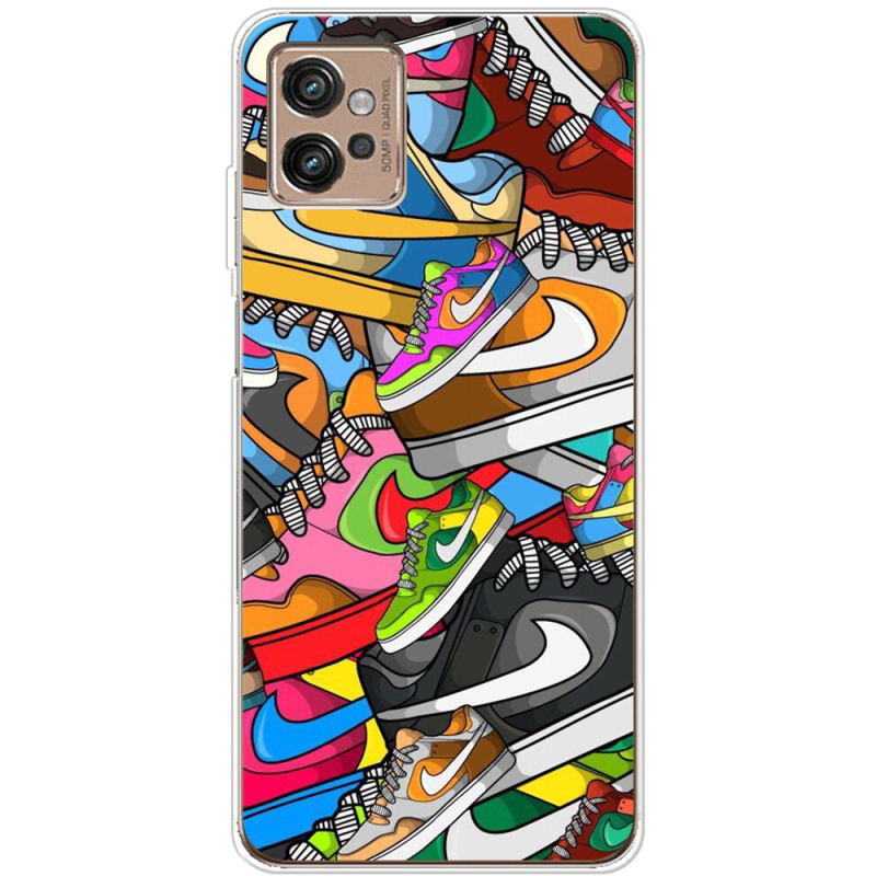 Чехол BoxFace Motorola G32 Sneakers