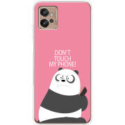 Чехол BoxFace Motorola G32 Dont Touch My Phone Panda