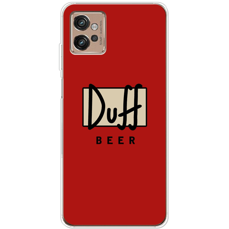 Чехол BoxFace Motorola G32 Duff beer