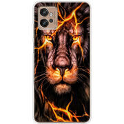 Чехол BoxFace Motorola G32 Fire Lion