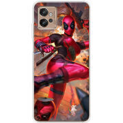 Чехол BoxFace Motorola G32 Woman Deadpool