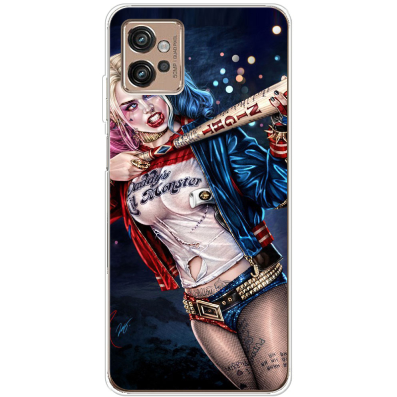 Чехол BoxFace Motorola G32 Harley Quinn