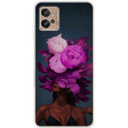 Чехол BoxFace Motorola G32 Exquisite Purple Flowers