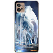 Чехол BoxFace Motorola G32 White Horse