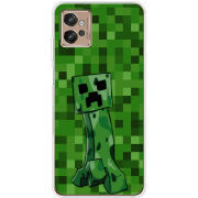 Чехол BoxFace Motorola G32 Minecraft Creeper