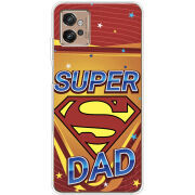 Чехол BoxFace Motorola G32 Super Dad