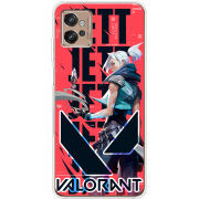 Чехол BoxFace Motorola G32 Valorant Jett