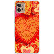 Чехол BoxFace Motorola G32 Warm Hearts