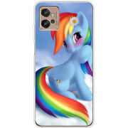 Чехол BoxFace Motorola G32 My Little Pony Rainbow Dash