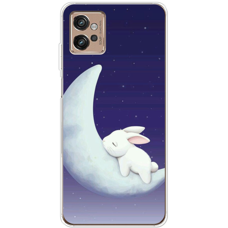 Чехол BoxFace Motorola G32 Moon Bunny