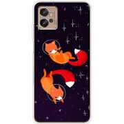 Чехол BoxFace Motorola G32 Fox-Astronauts