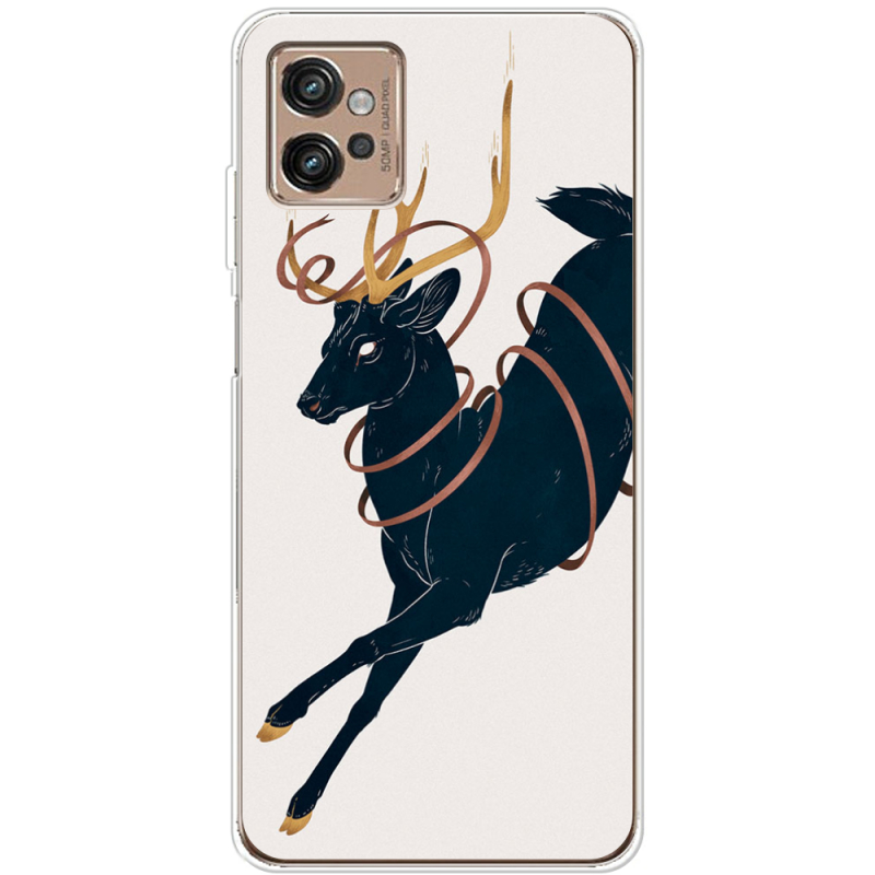 Чехол BoxFace Motorola G32 Black Deer