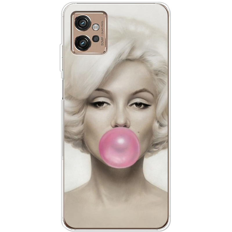 Чехол BoxFace Motorola G32 Marilyn Monroe Bubble Gum