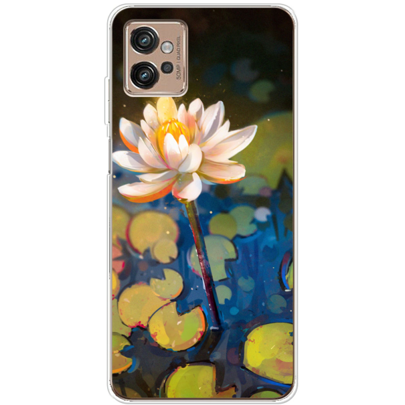 Чехол BoxFace Motorola G32 Waterlily