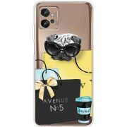 Прозрачный чехол BoxFace Motorola G32 Fashion Pug