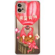 Прозрачный чехол BoxFace Motorola G32 Valentine Dwarfs