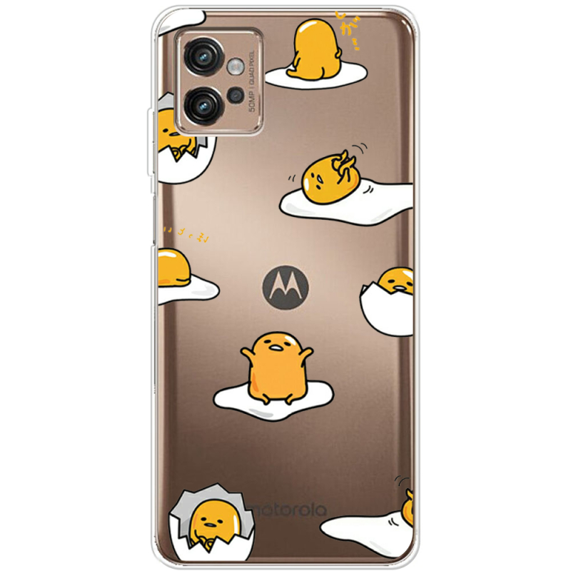 Прозрачный чехол BoxFace Motorola G32 Gudetama